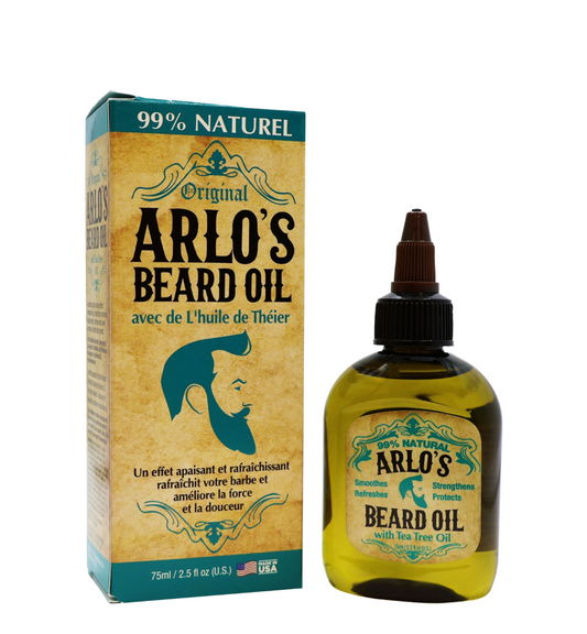 Arlo’s Beard Oil With Tea Tree Oil 2.5 Oz.